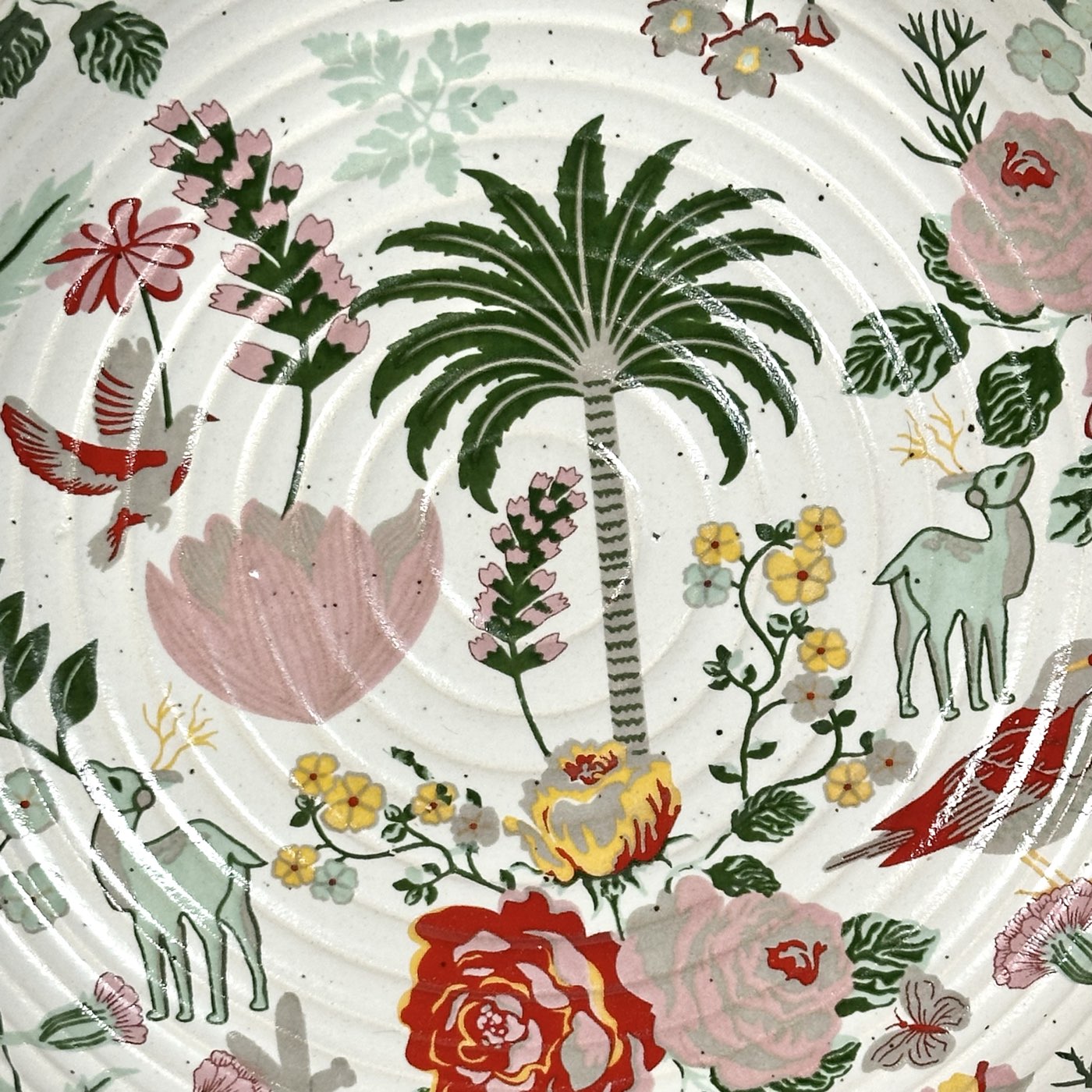 Palm Jumeirah Decal Bowl