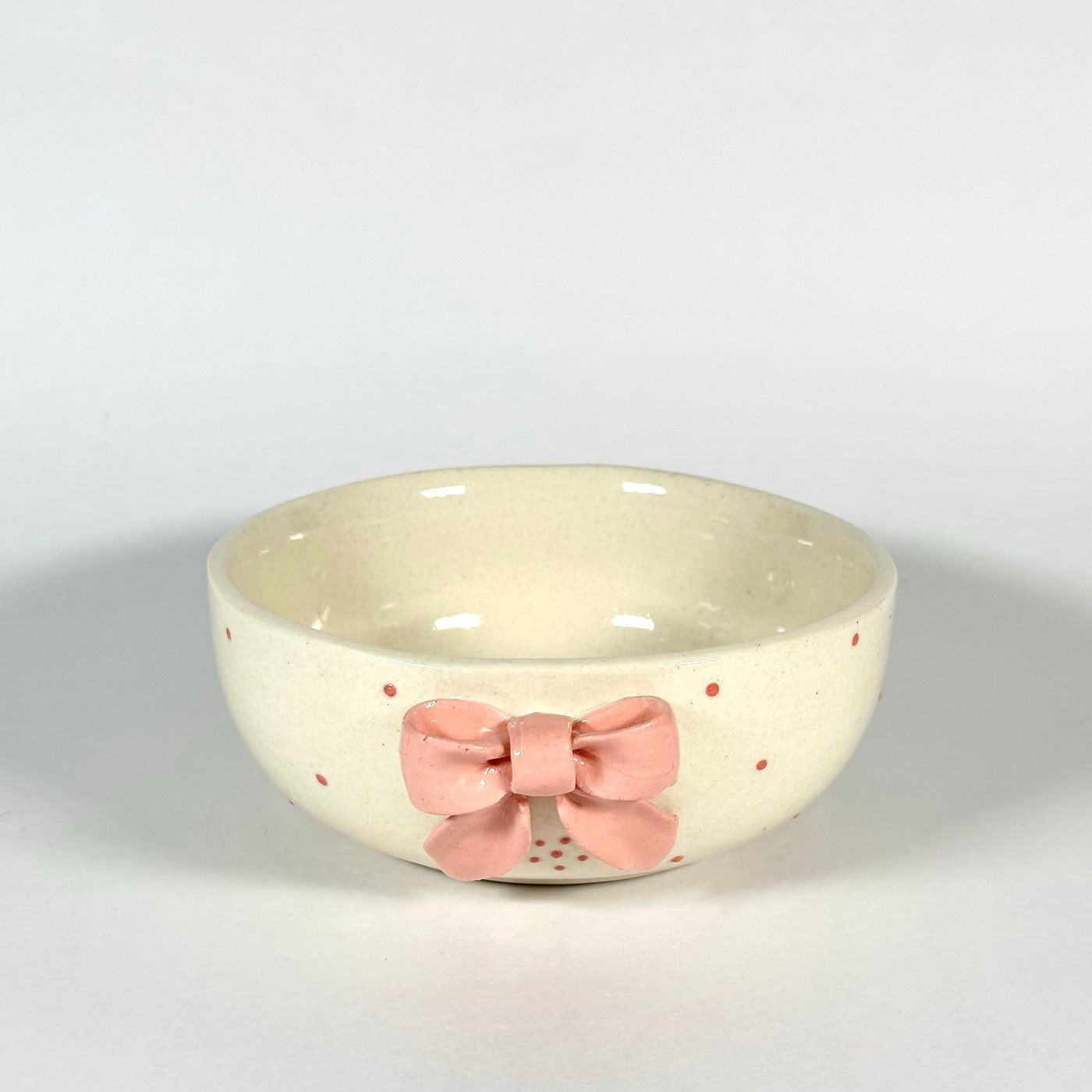 Aira Pink Bow Bowl