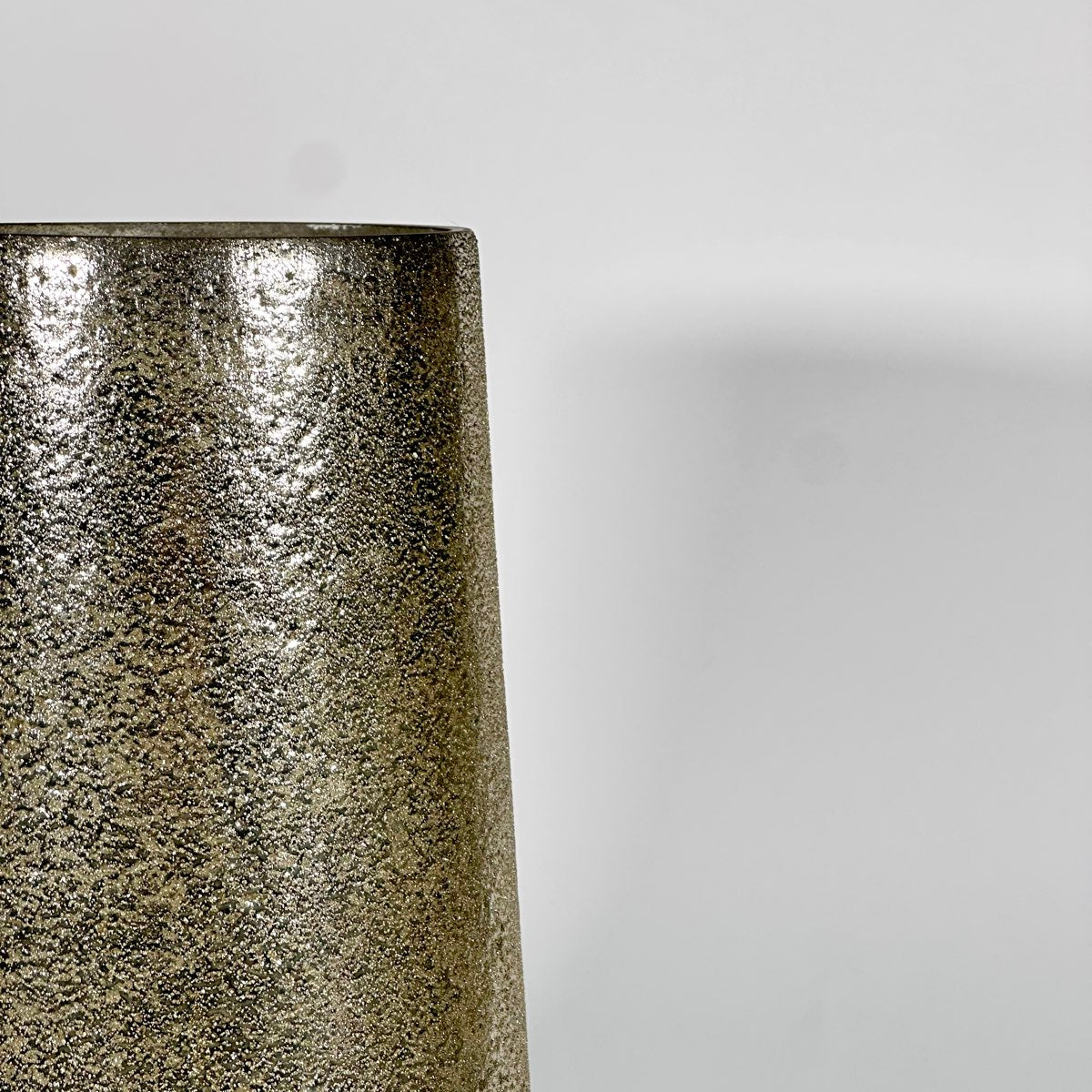 Luna Textured Glass Vase