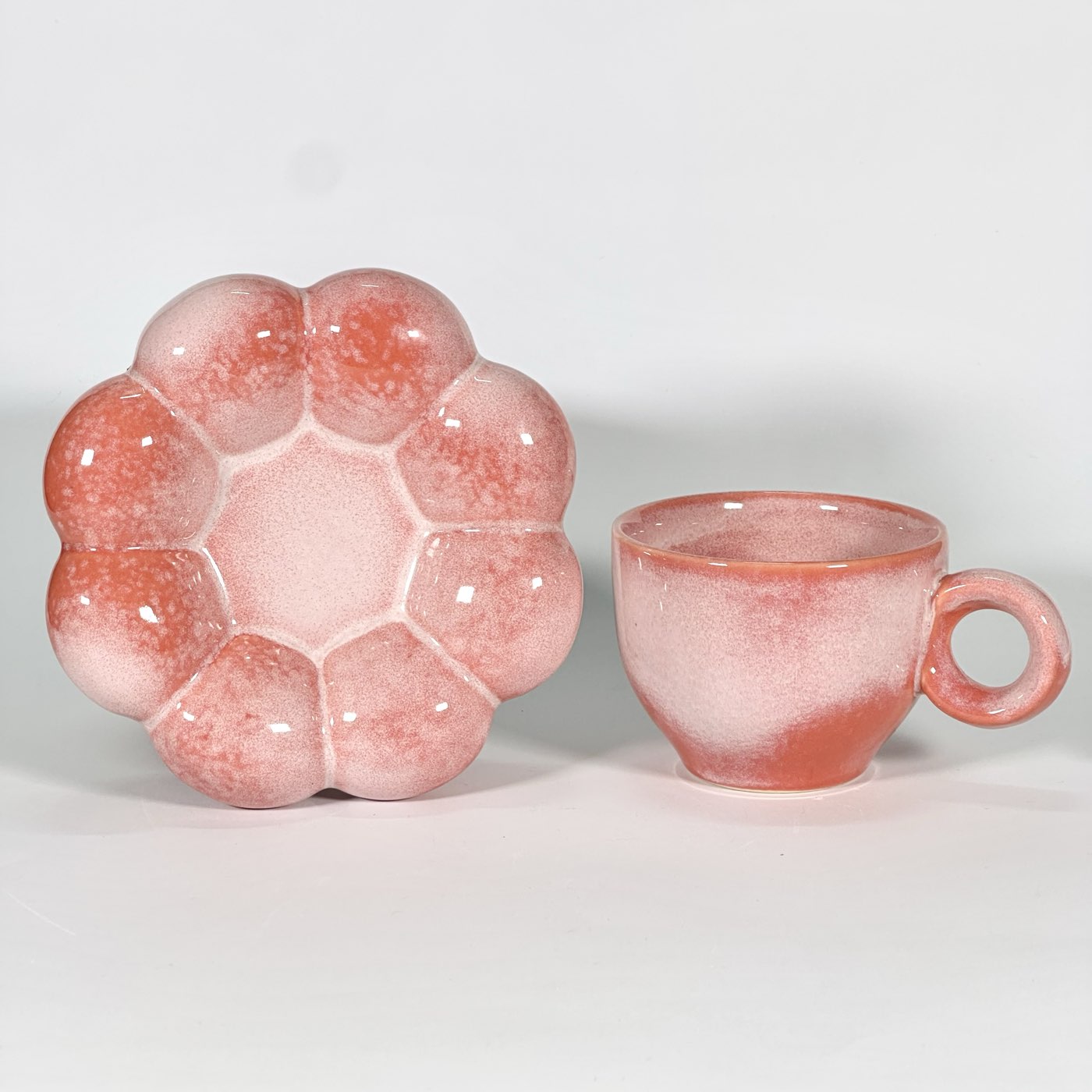Bubble Ring Cup & Saucer