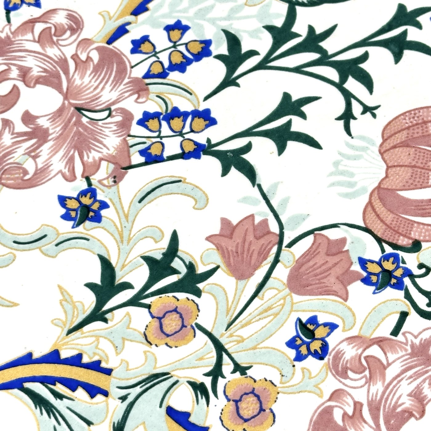 Botanical Bloom Decal Pan Platter