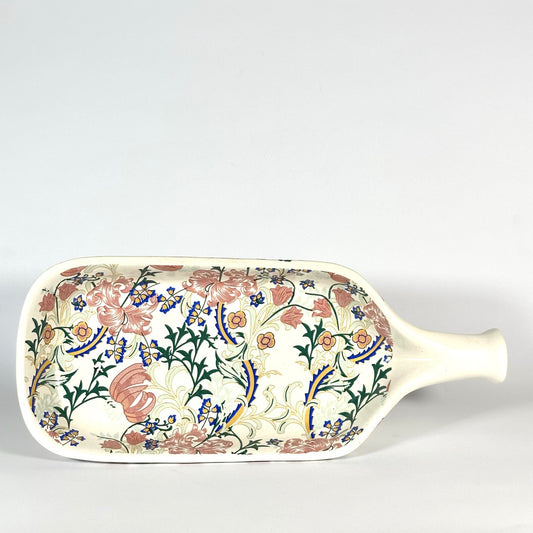 Botanical Bloom Decal Bottle Platter