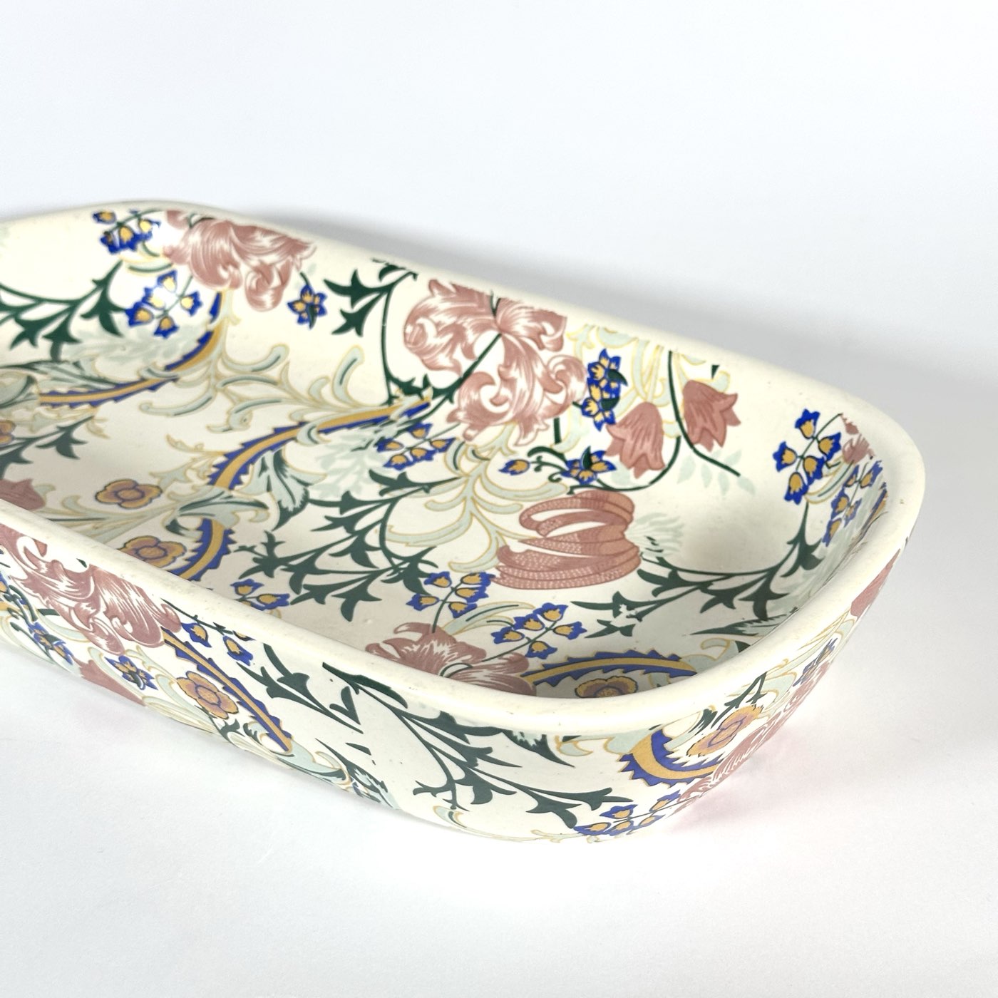 Botanical Bloom Decal Bottle Platter