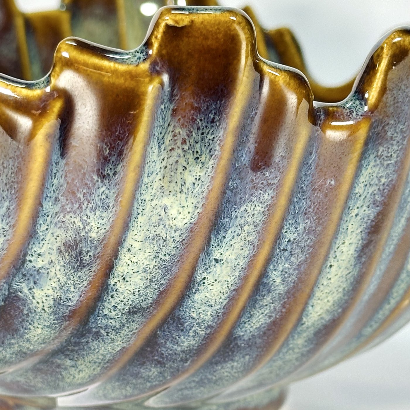 Molten Ripple Sculpted Bowl