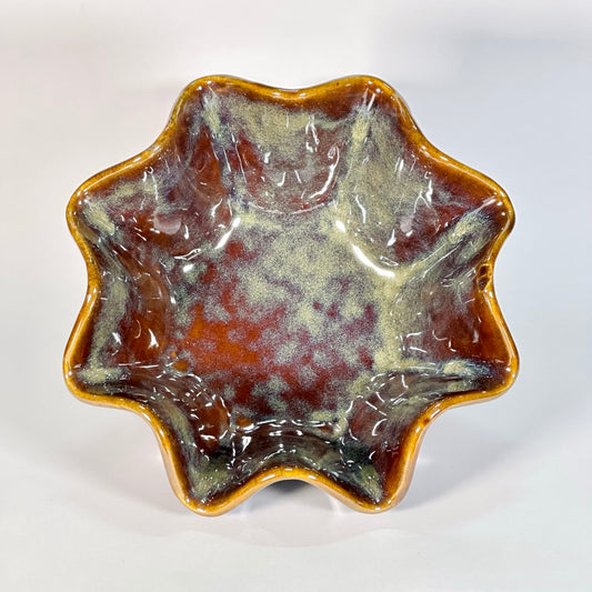 Aurora Wave Sculpted Bowl