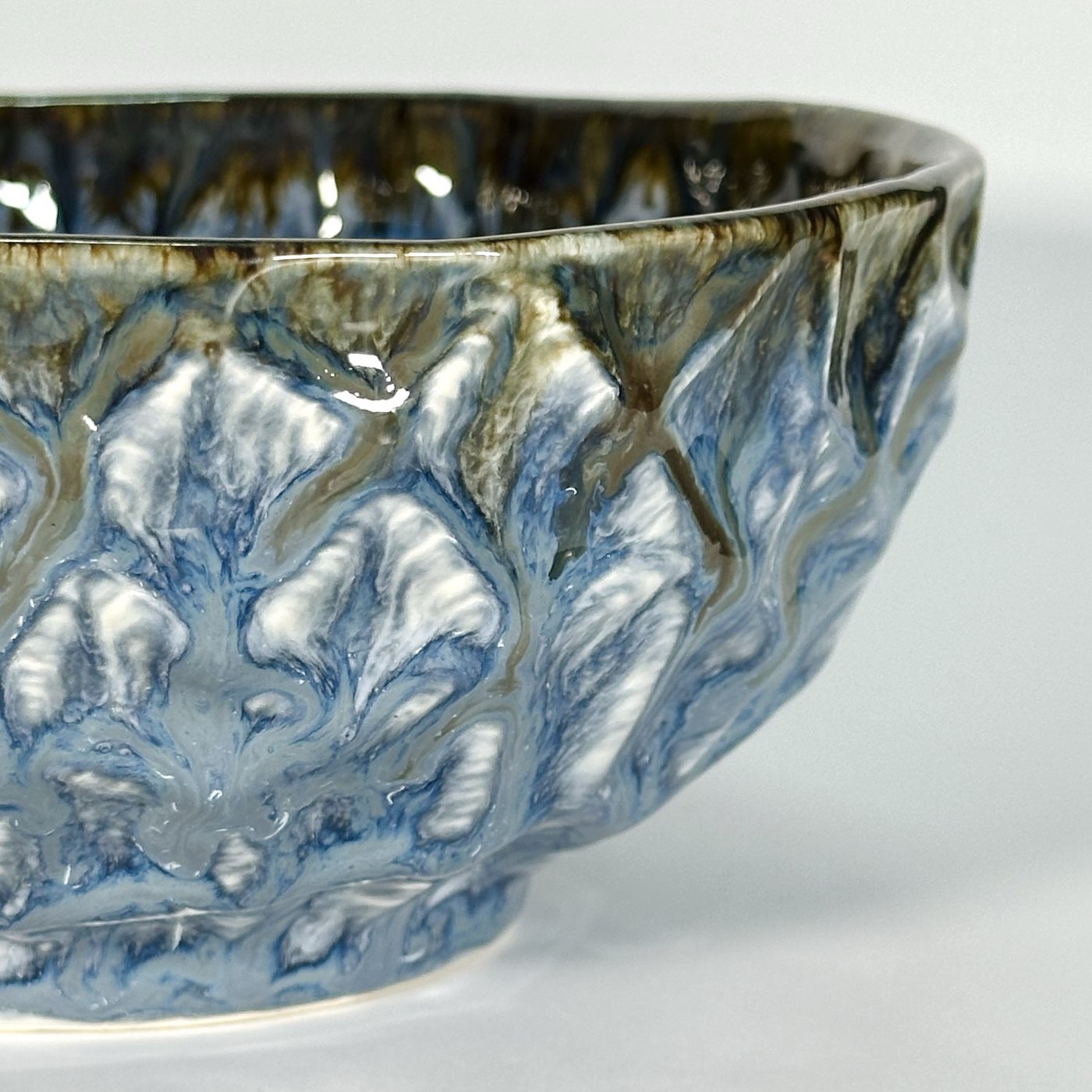Arctic Tide Textured Bowl