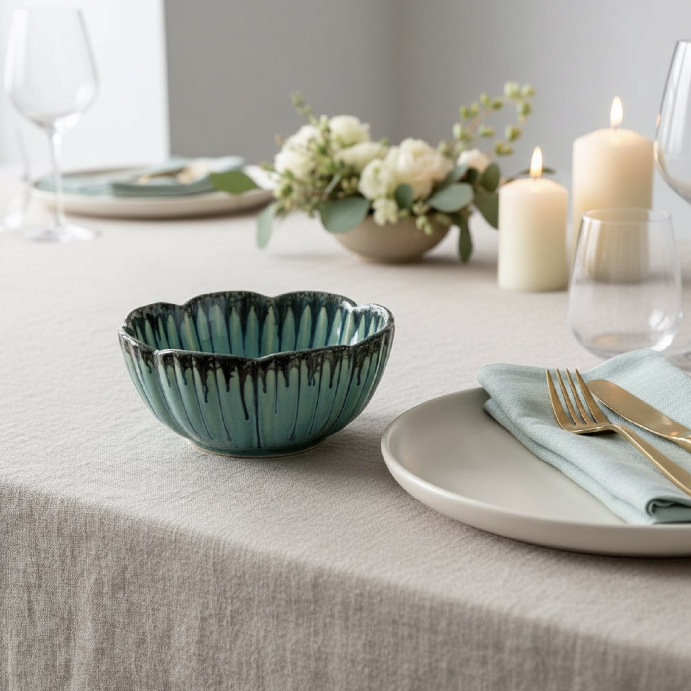 Lagoon Petal Mini Bowl