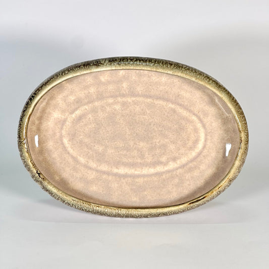 Sandstone Drift Oval Platter