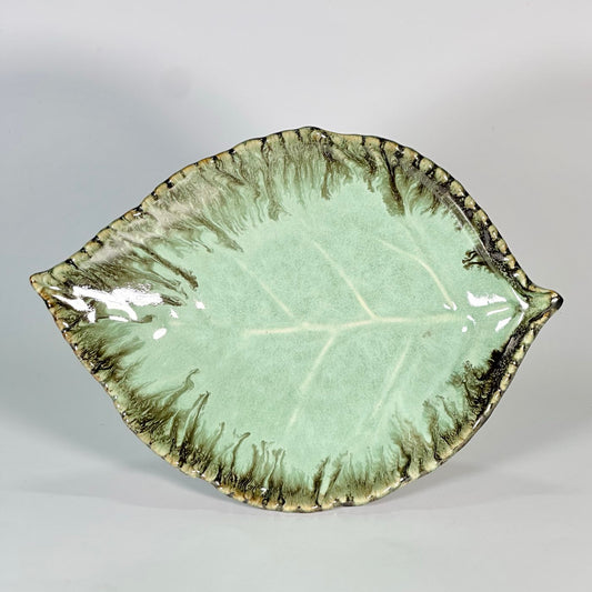 Jade Leaf Serving Platter