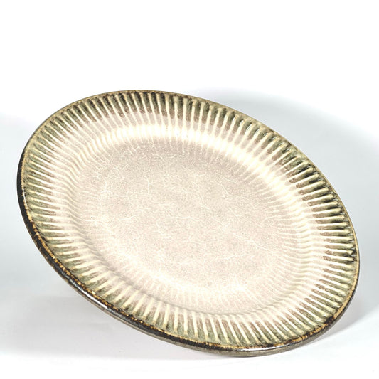 Fluted Earth Full Plate