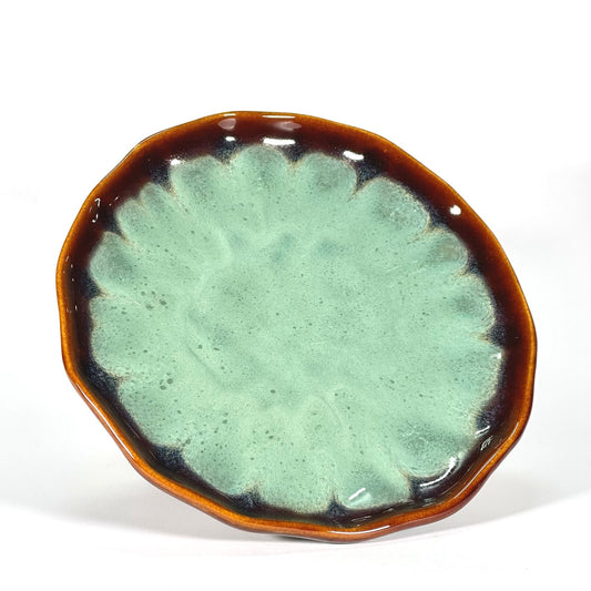 Terracotta Teal Quarter Plate