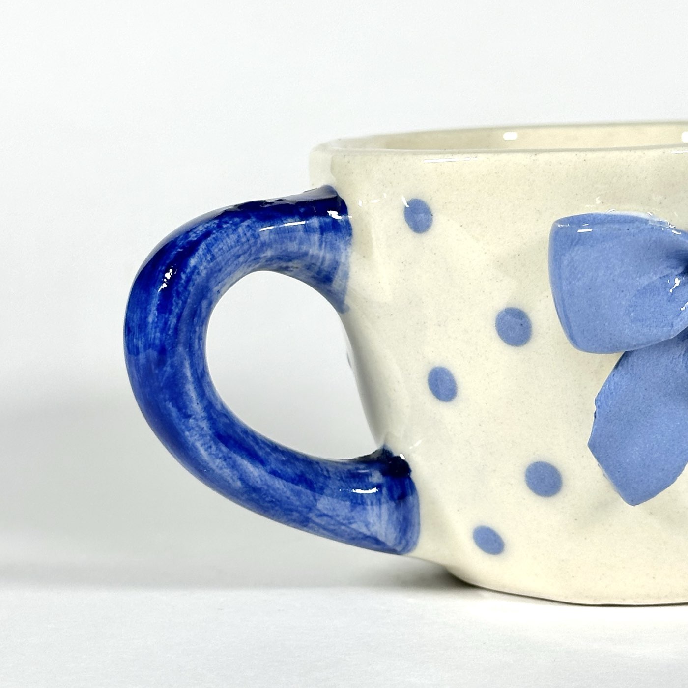 Blue Belle Bow Cup