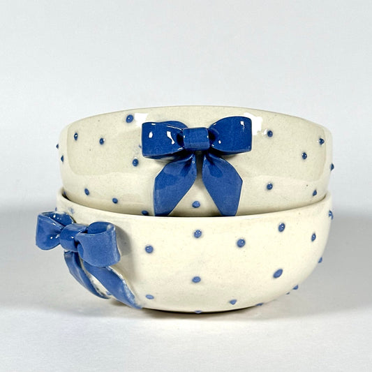 Lumi Blue Bow Bowl