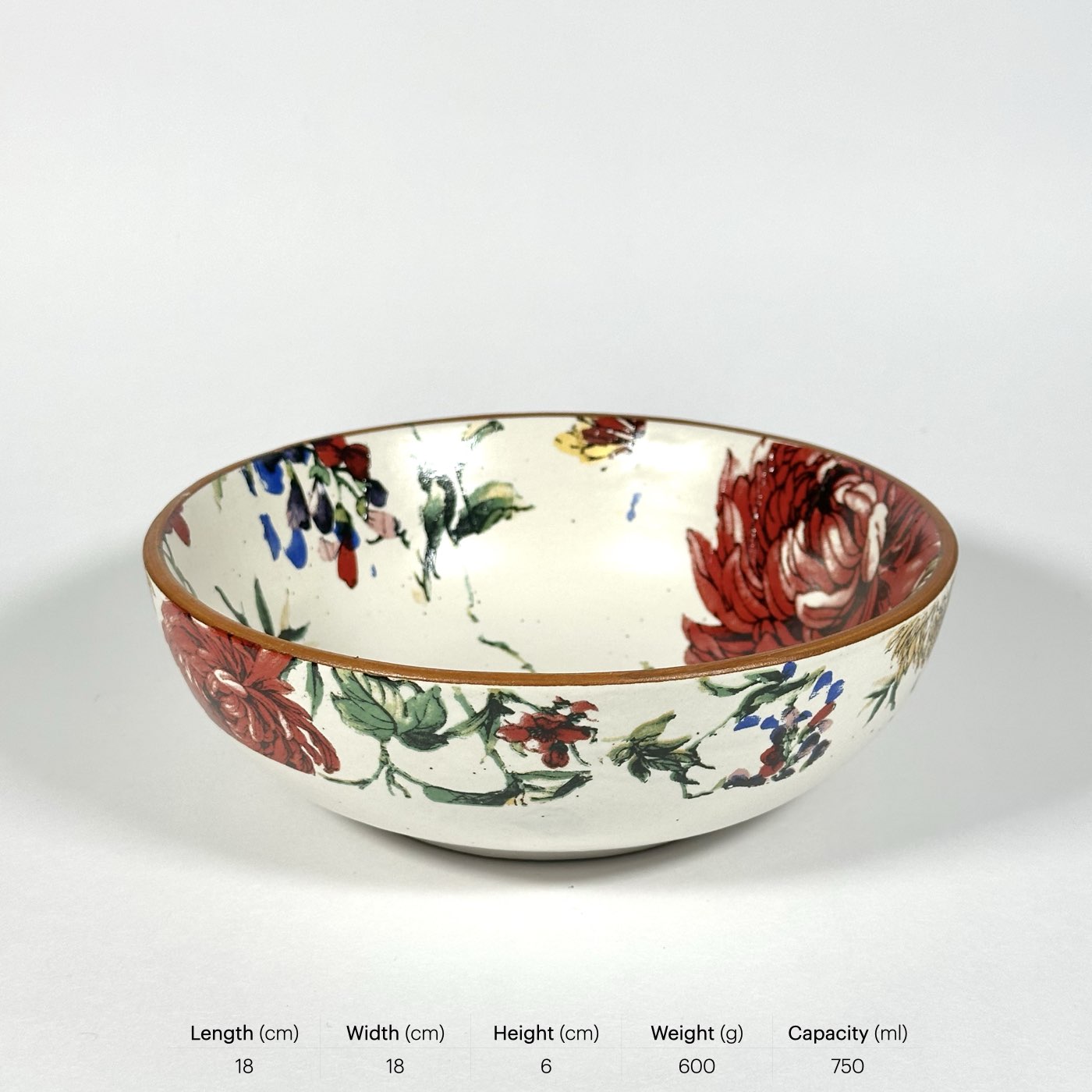 Guldaudi Canvas Decal Deep Bowl