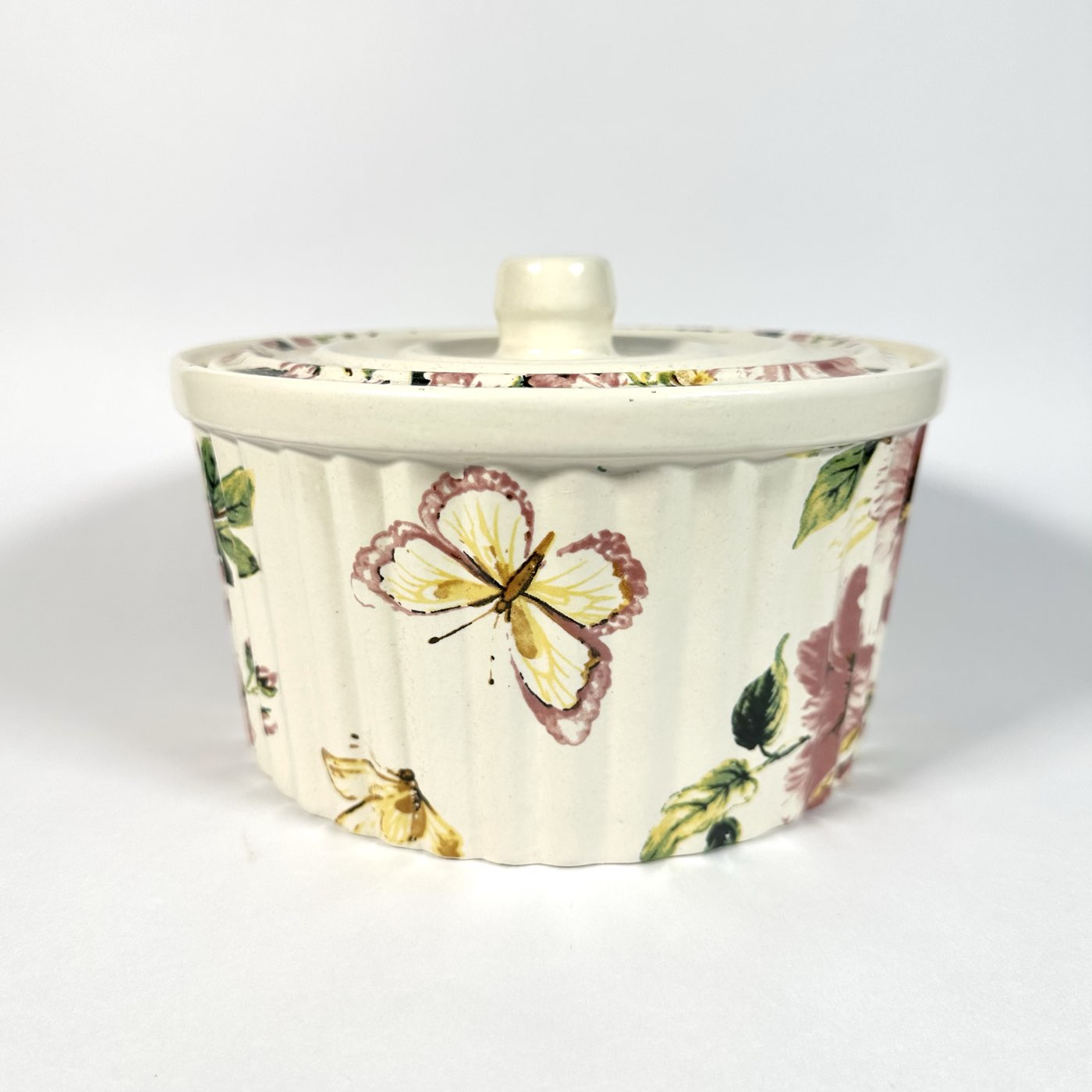 Pushpanjali Decal Casserole