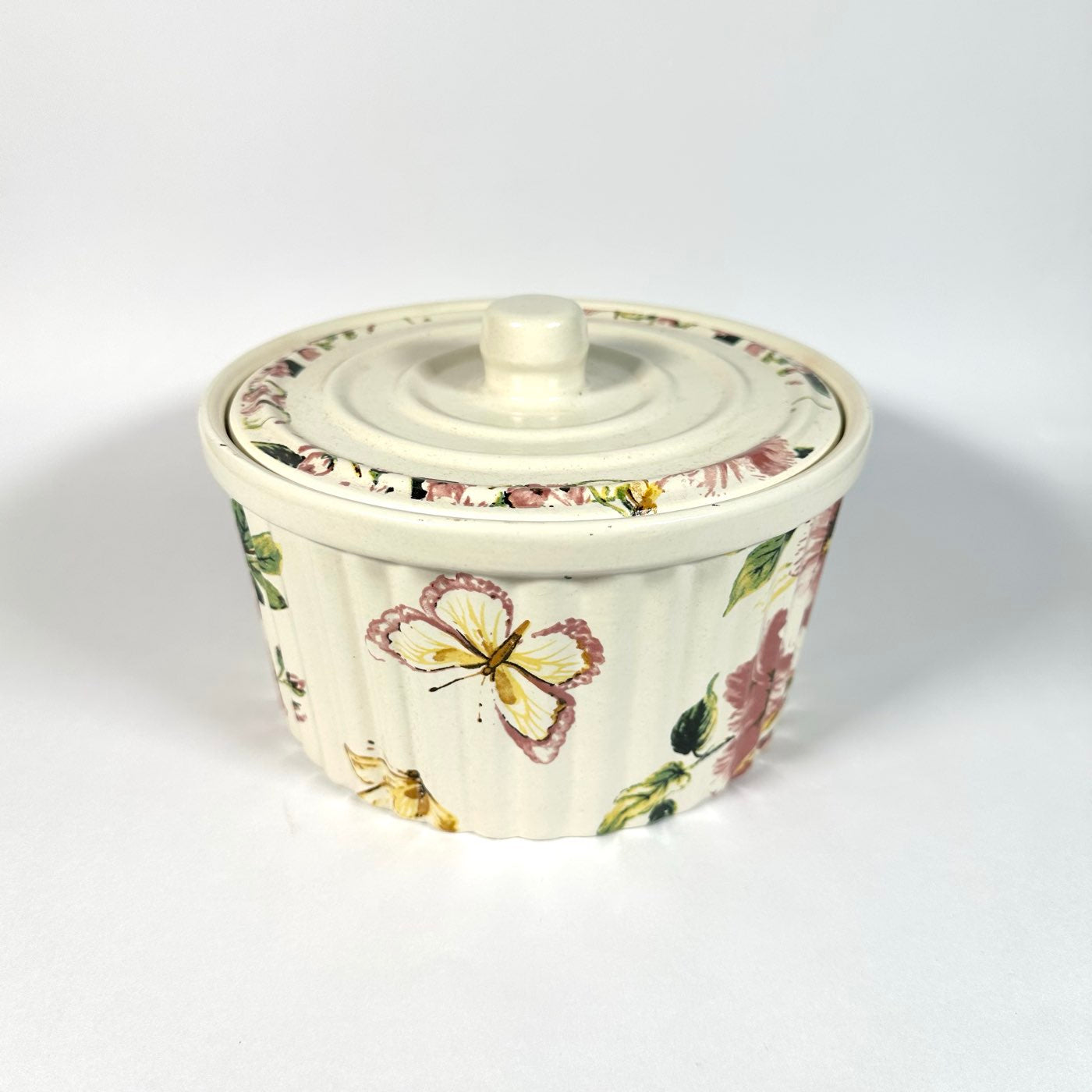Pushpanjali Decal Casserole