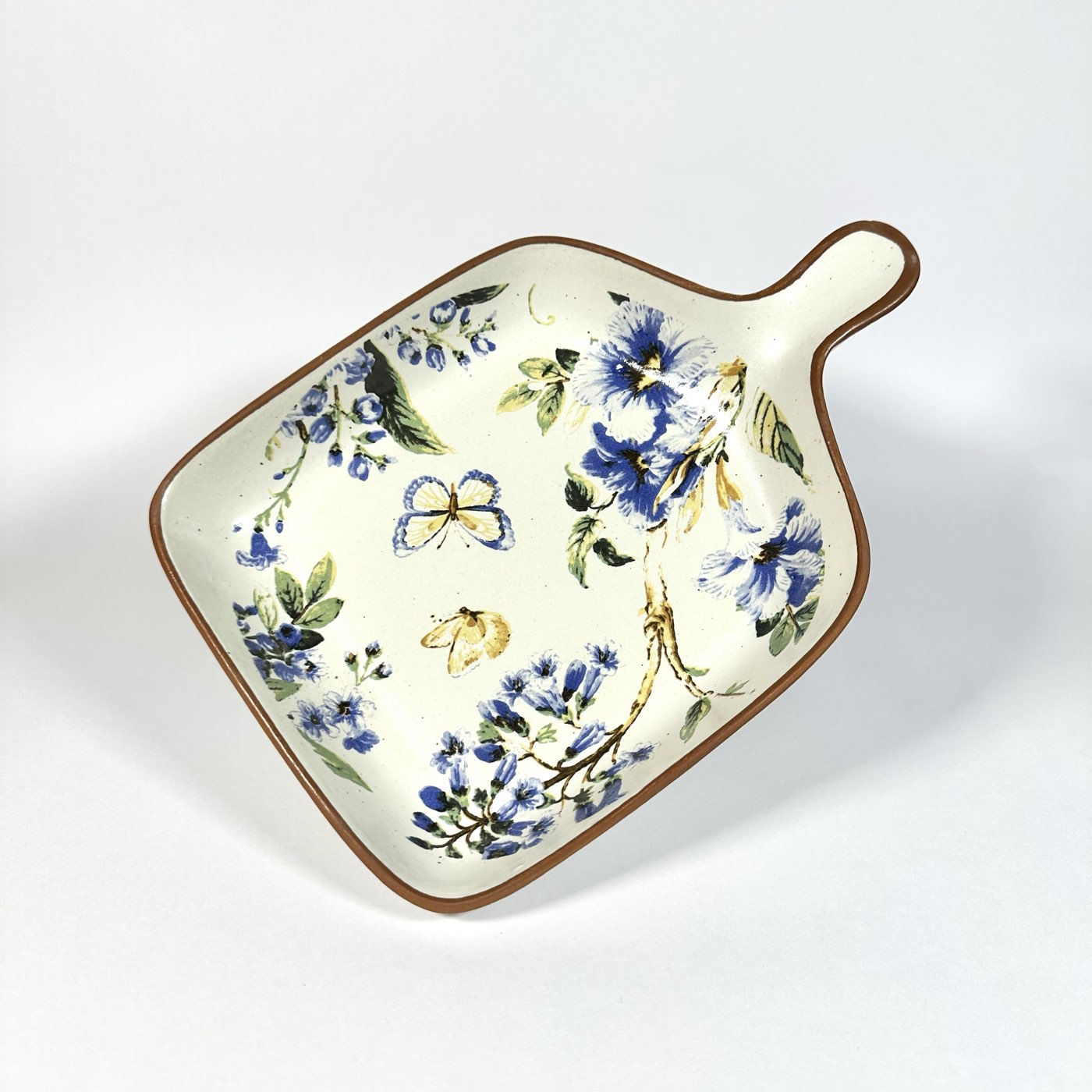 Neelanjali Decal Pan Platter Square
