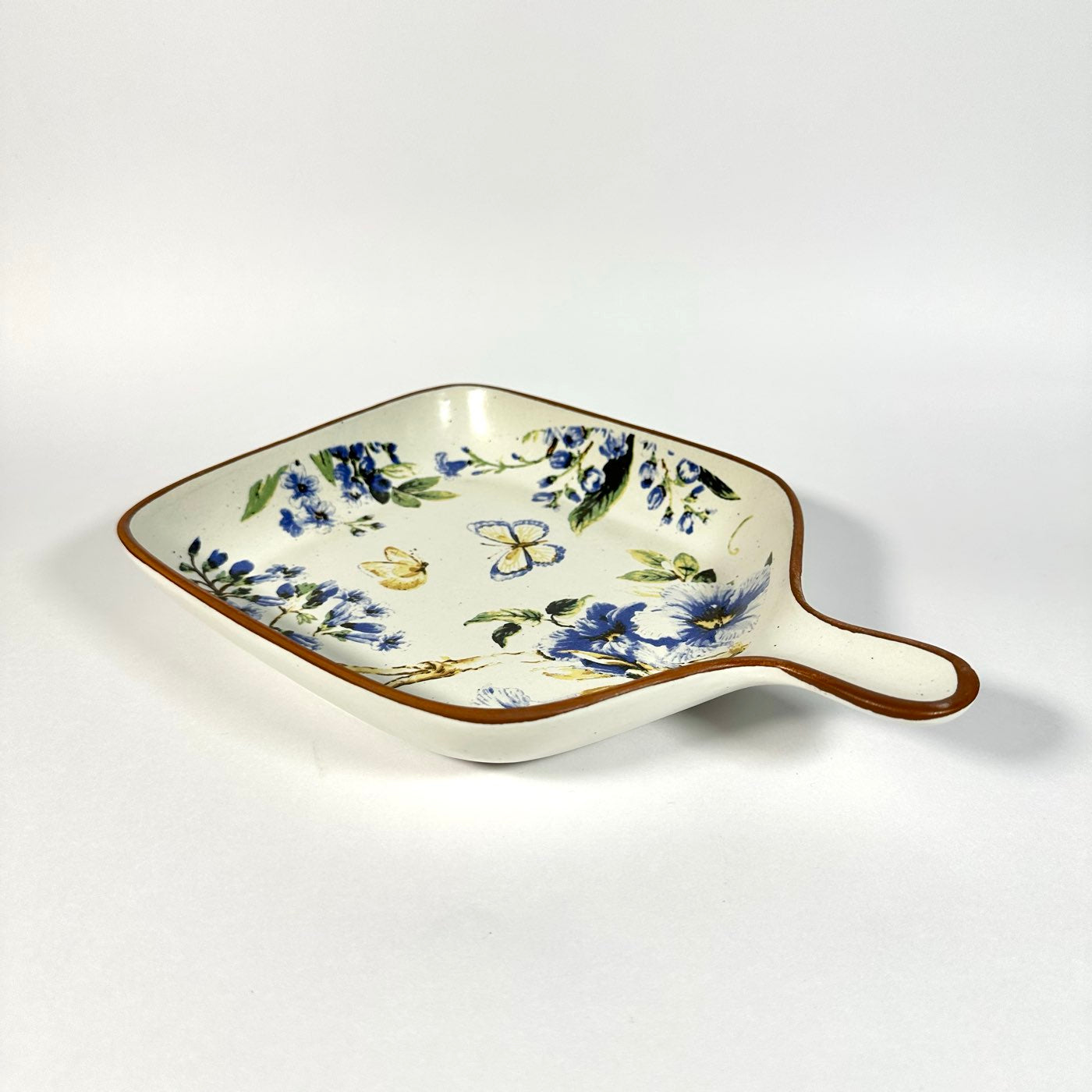Neelanjali Decal Pan Platter Square