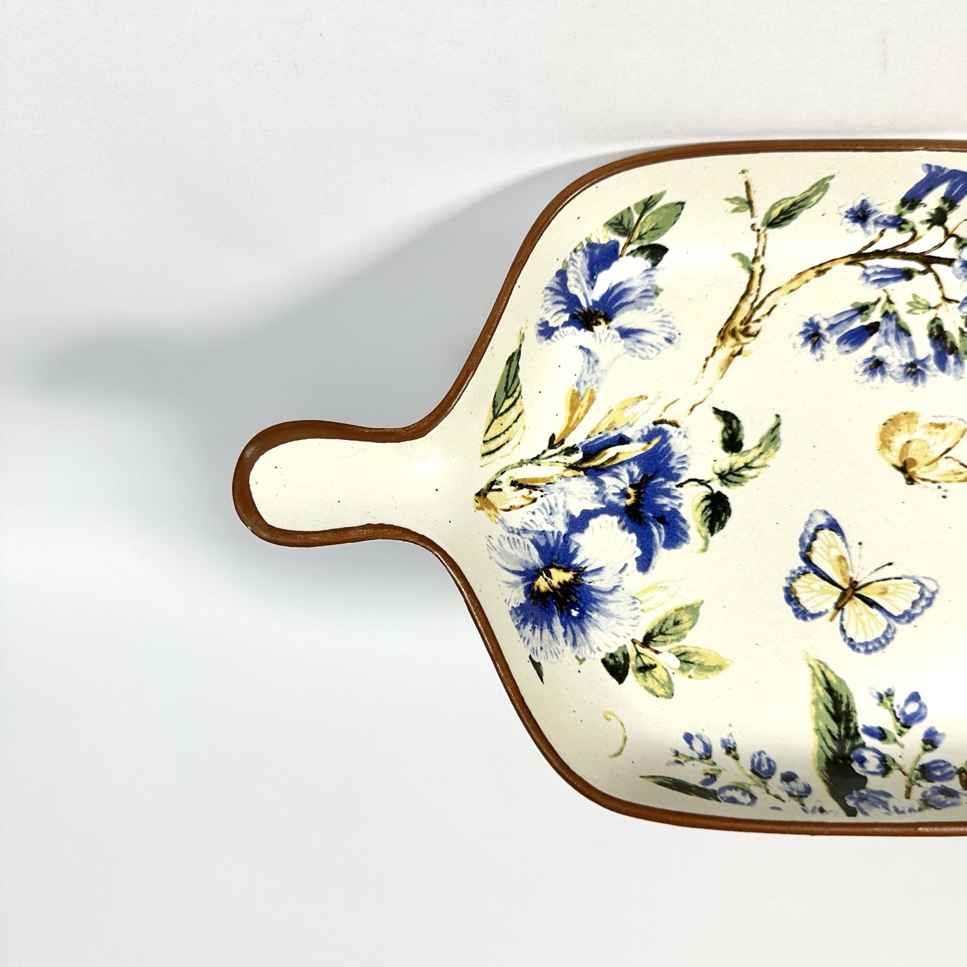 Neelanjali Decal Pan Platter Square