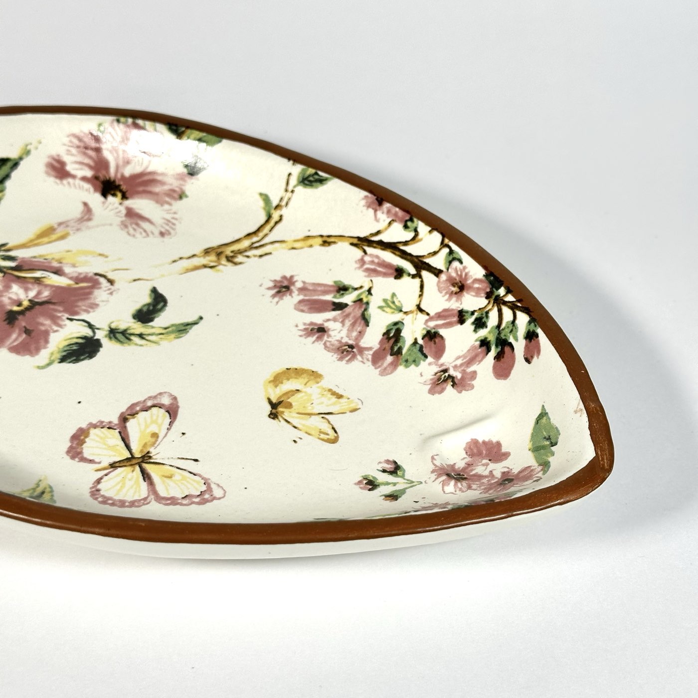 Pushpanjali Decal Fish Platter