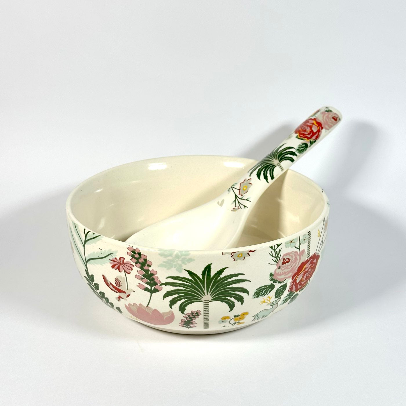 Palm Jumeirah Large Serving Bowl with Spoon Set
