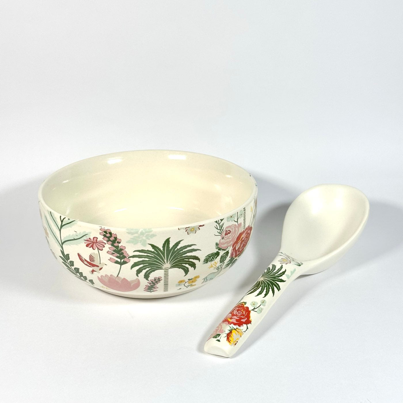 Palm Jumeirah Large Serving Bowl with Spoon Set