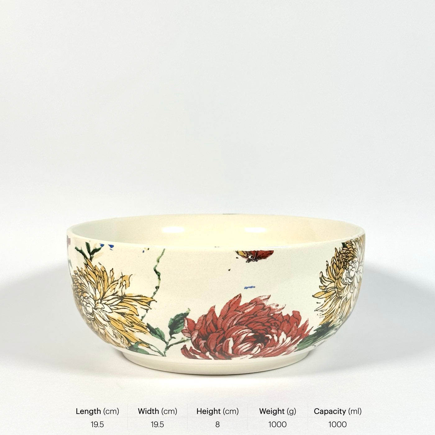 Guldaudi Canvas Large Serving Bowl with Spoon Set