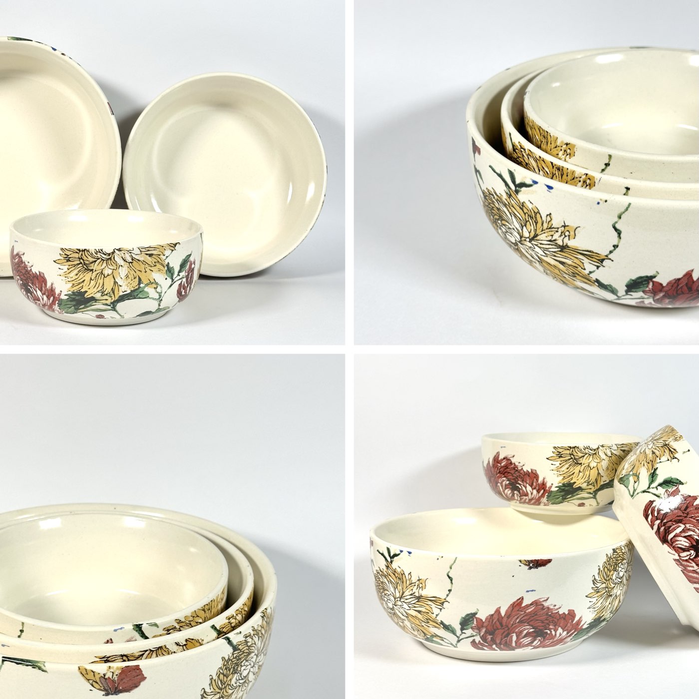 Guldaudi Canvas Nesting Bowls Set of 3