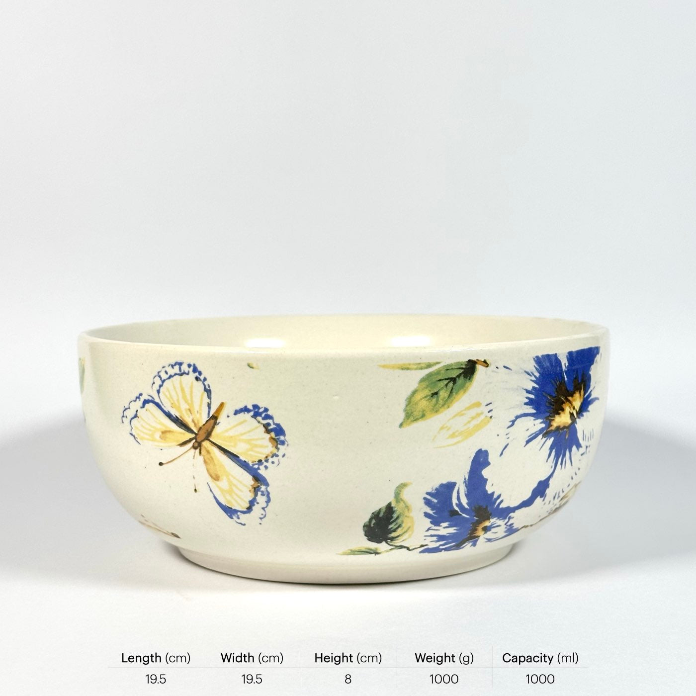 Neelanjali Large Serving Bowl with Spoon Set