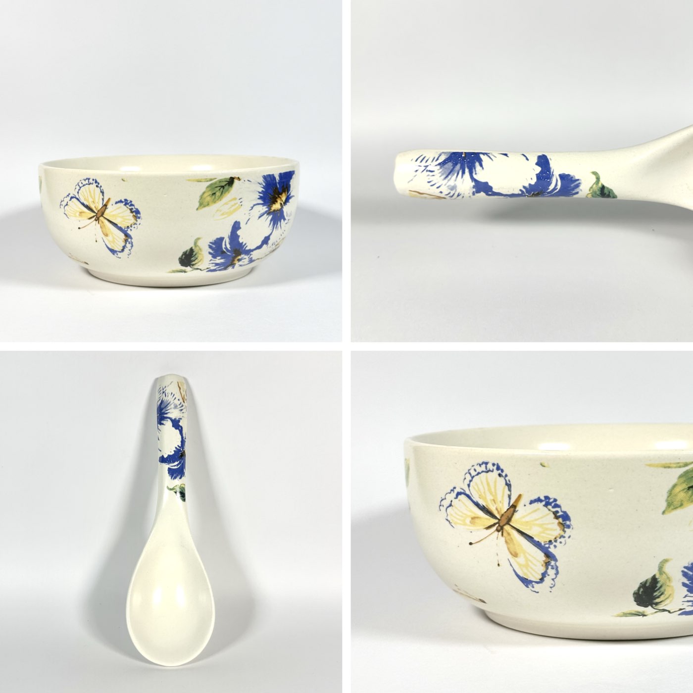 Neelanjali Large Serving Bowl with Spoon Set