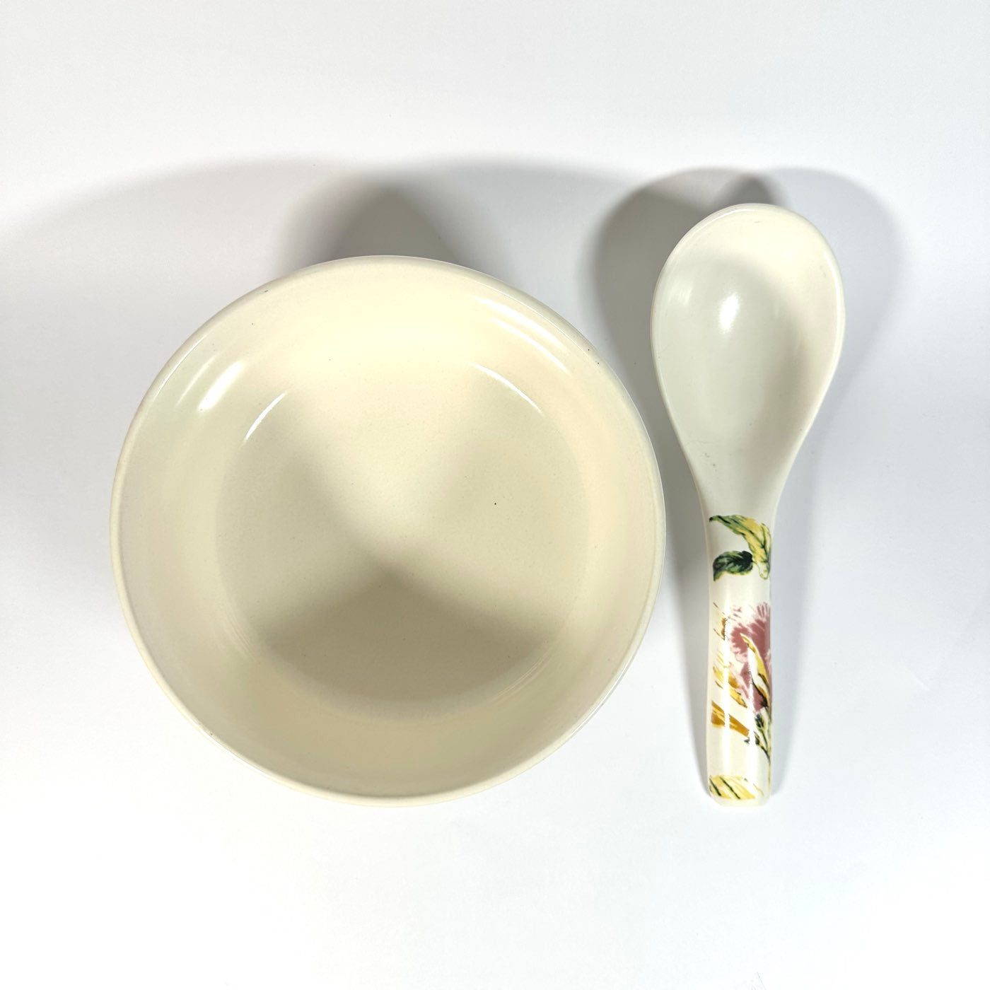 Pushpanjali Large Serving Bowl with Spoon Set