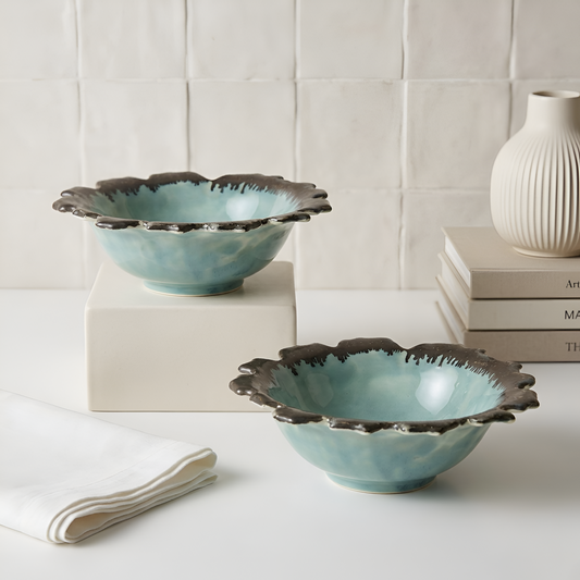 Metal Cloud Artistic Bowl