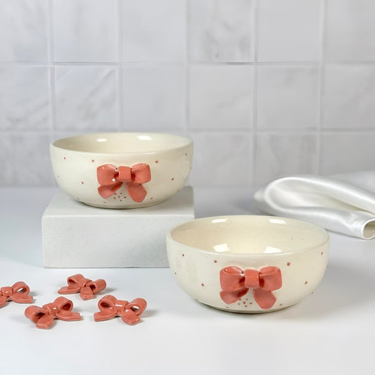 Riva Red Bow Bowl