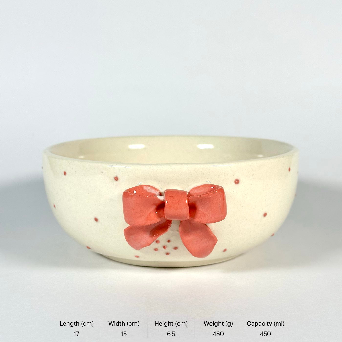 Riva Red Bow Bowl