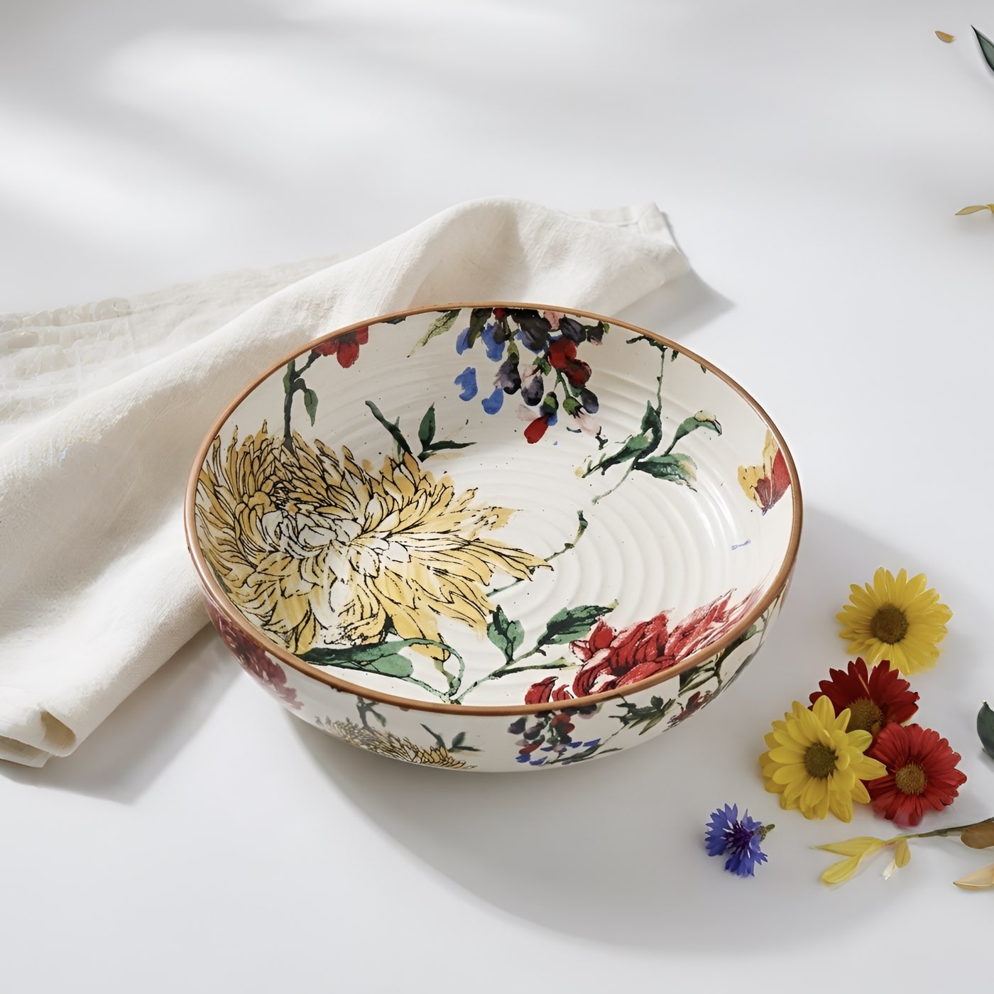 Guldaudi Canvas Decal Bowl