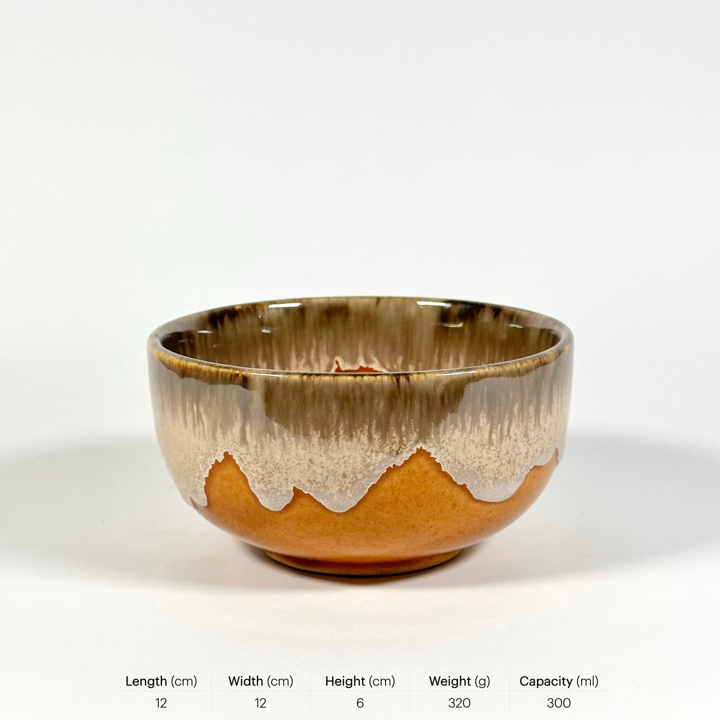 Amber Aura Petite Bowl