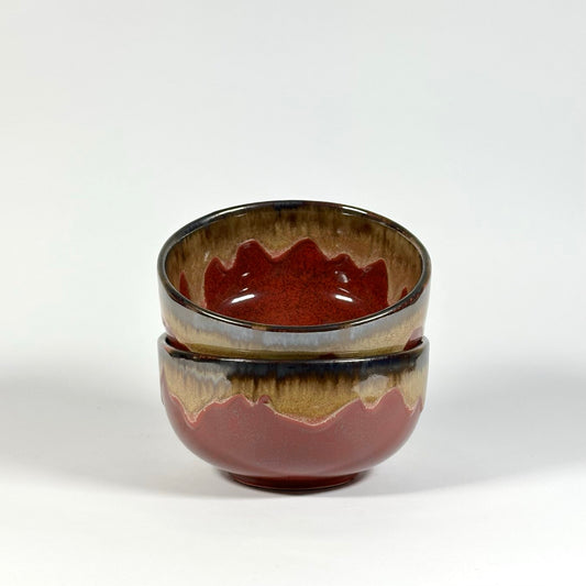 Crimson Flow Petite Bowl