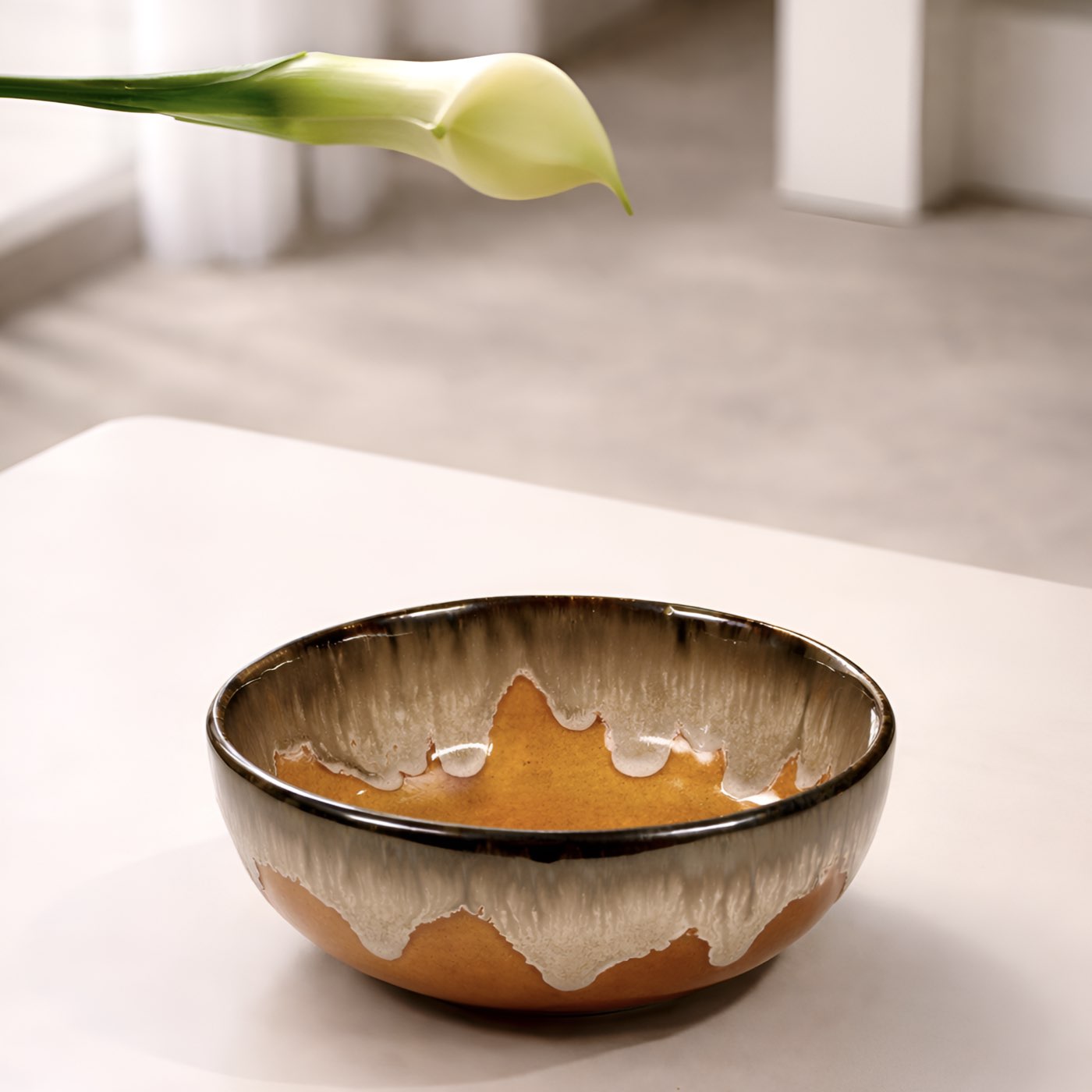 Amber Aura Grand Bowl