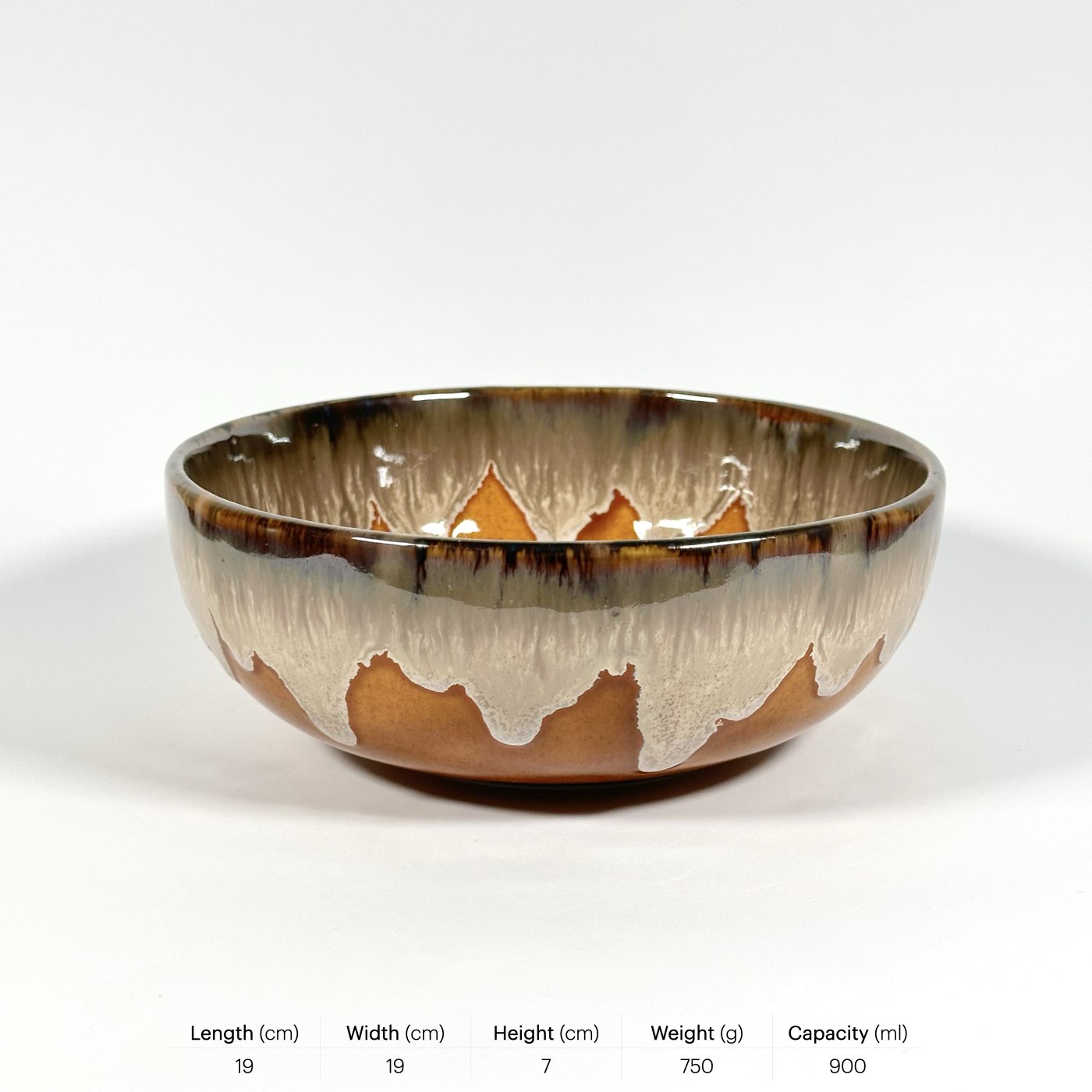 Amber Aura Grand Bowl