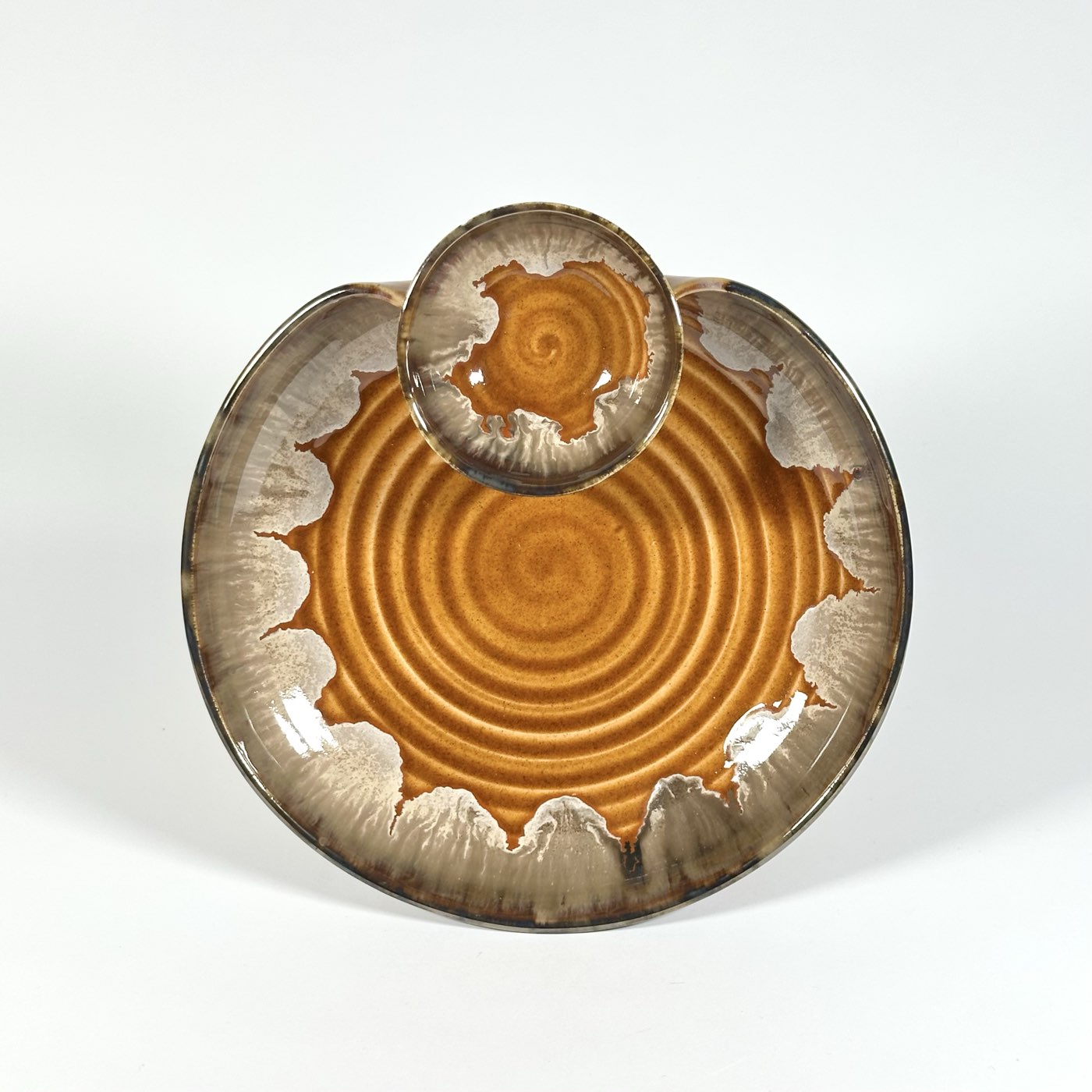 Amber Aura Top Dip Platter