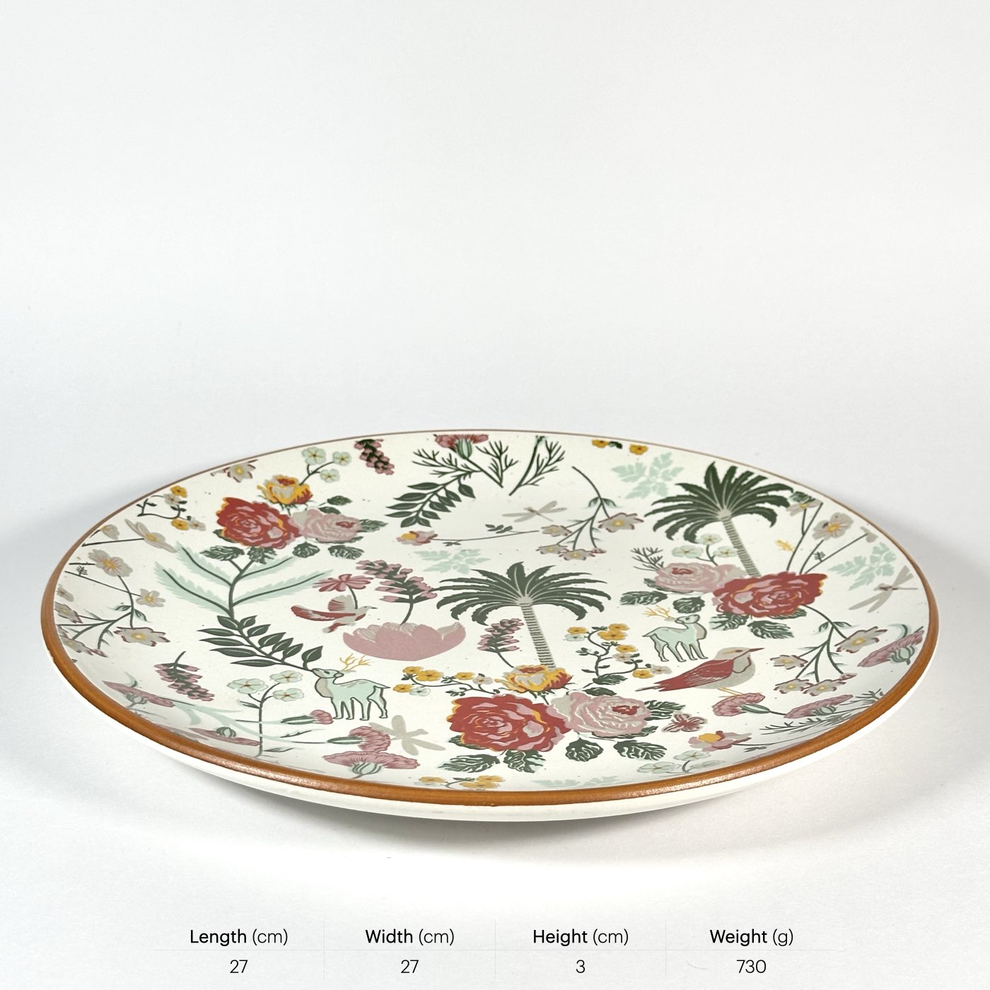 Palm Jumeirah Dinner Plate