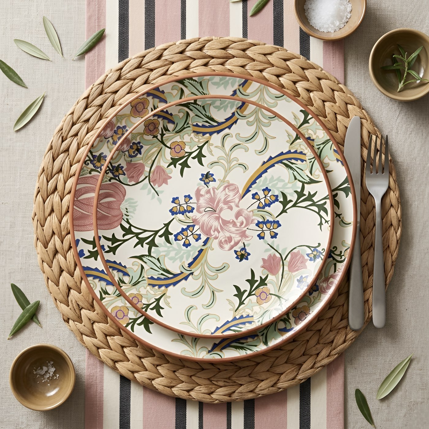Botanical Bloom Quarter Plate