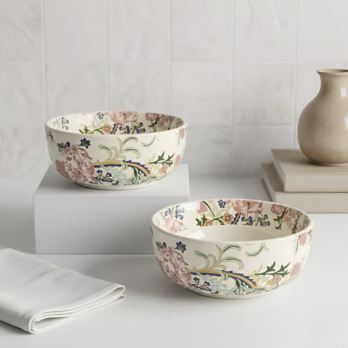 Botanical Bloom Serving Bowl