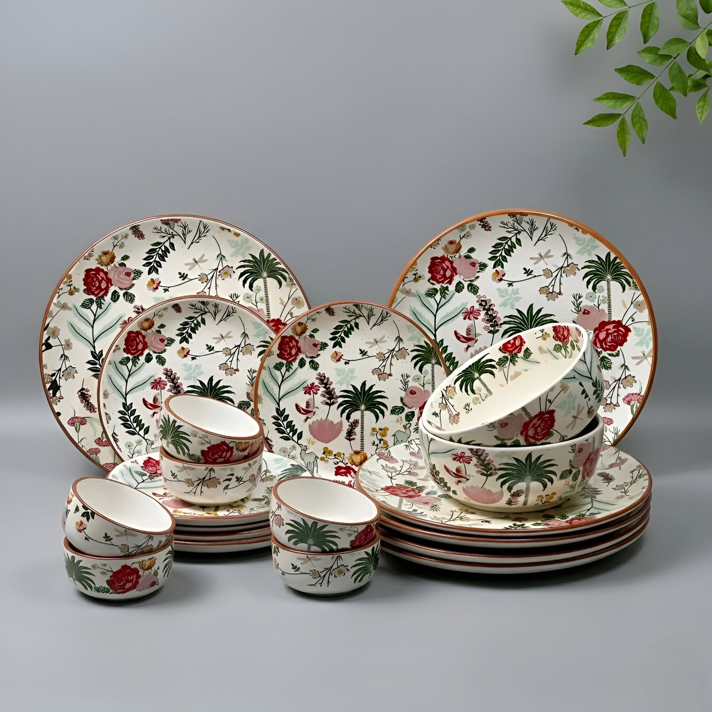 Palm Jumeirah Dinner Set (Serving for 6 - 20 pieces)