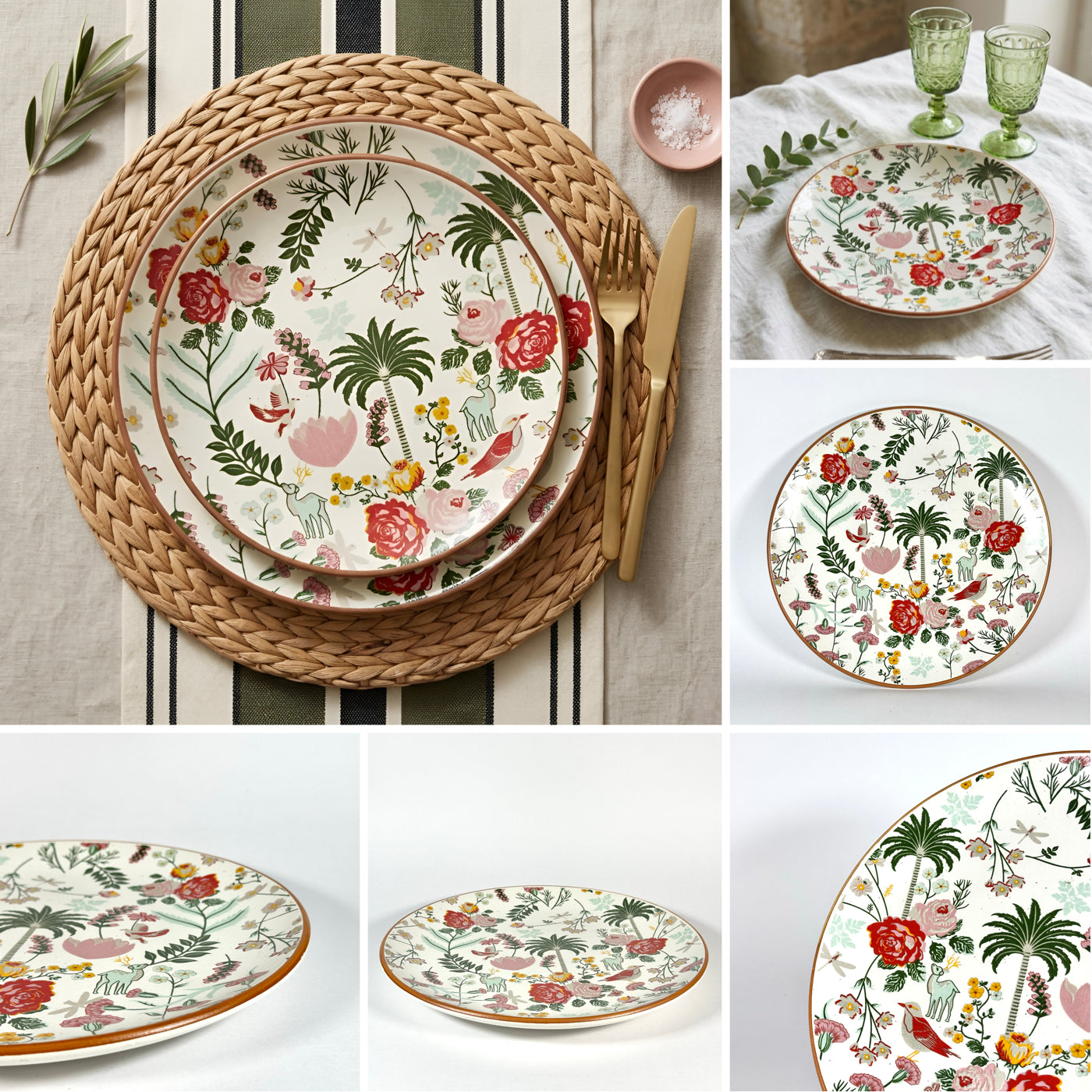 Palm Jumeirah Dinner Set (Serving for 6 - 20 pieces)