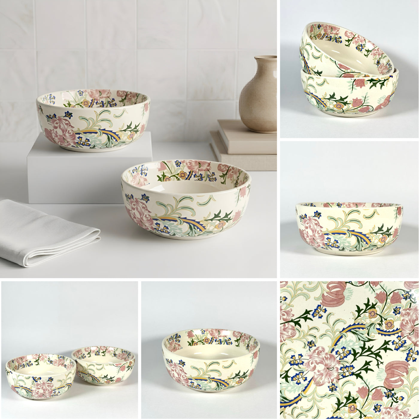 Botanical Bloom Exclusive Dinner Set (Serving for 6 - 25 pieces)