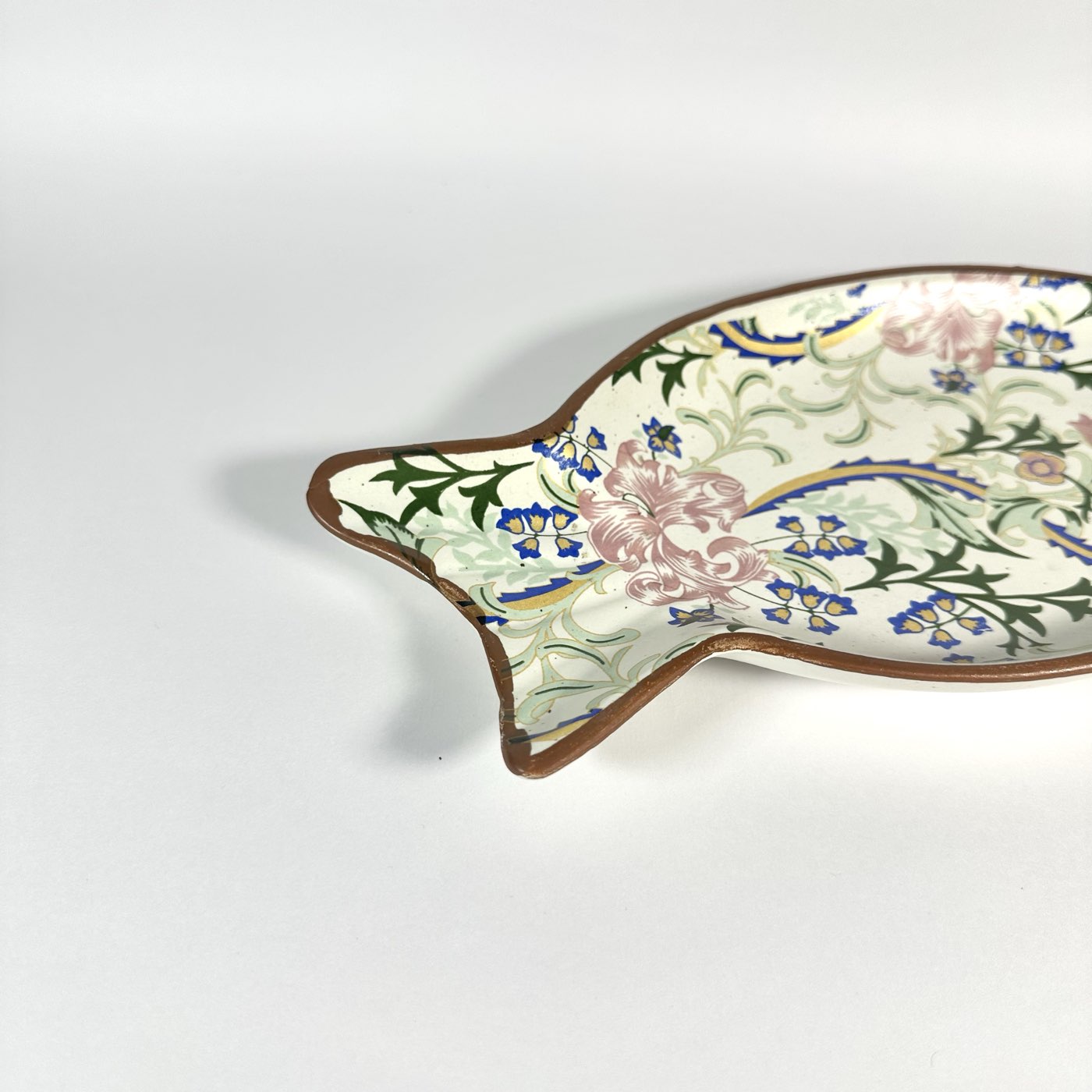 Botanical Bloom Decal Fish Platter
