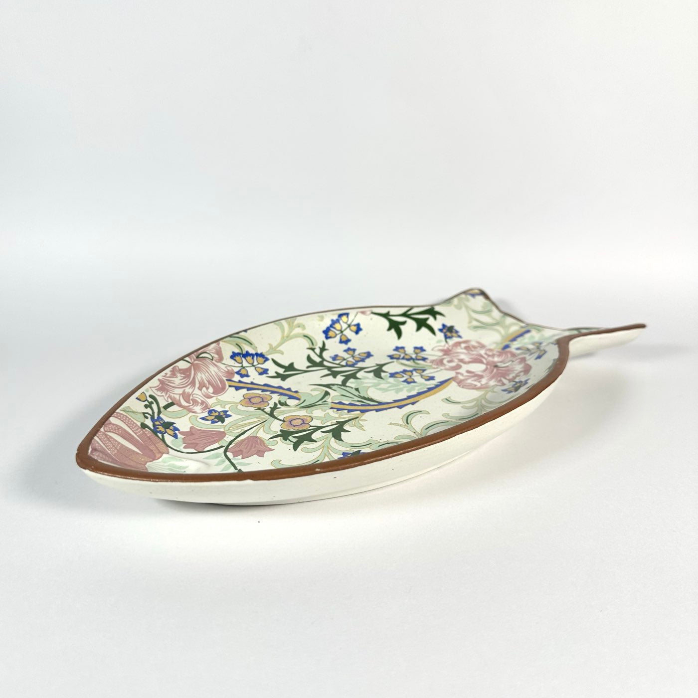 Botanical Bloom Decal Fish Platter