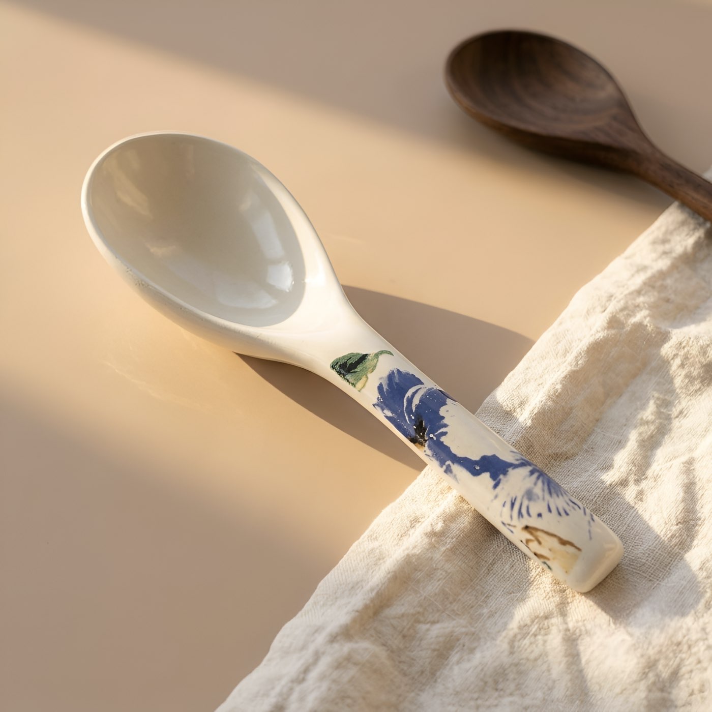 Neelanjali Decal Serving Spoon