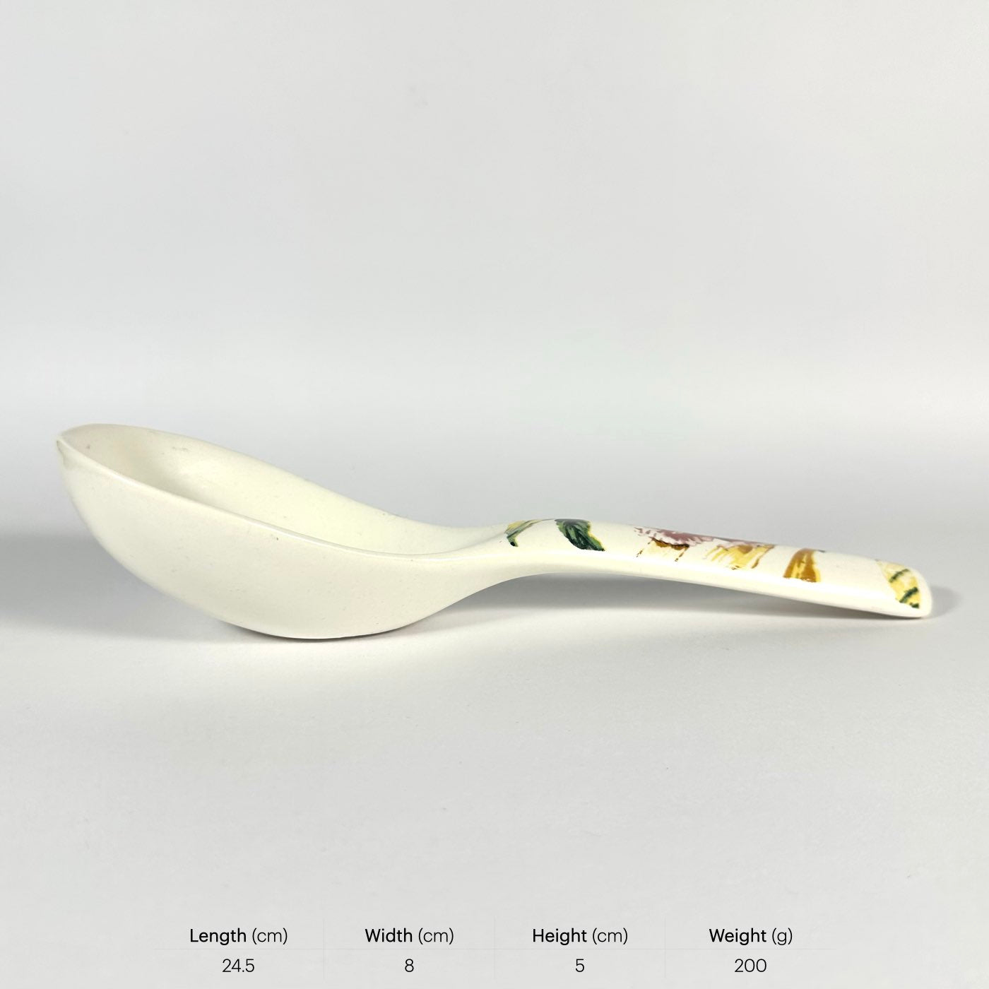 Pushpanjali Decal Serving Spoon